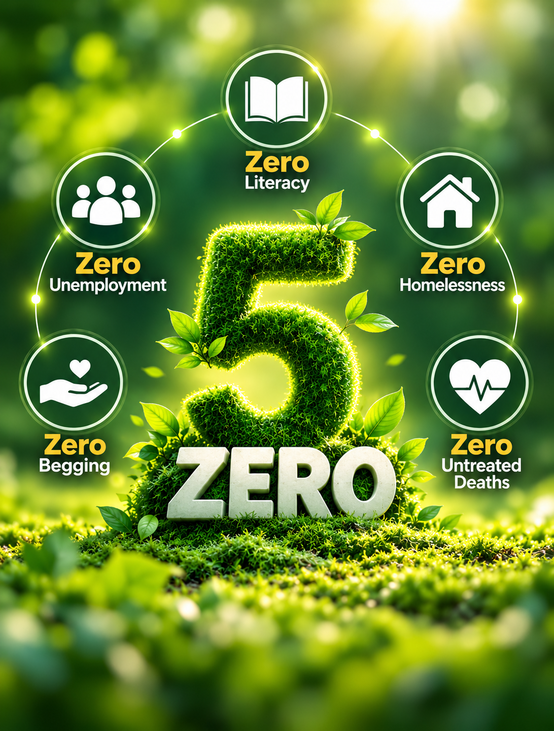 Five Zero Eco Vision poster